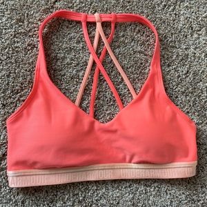 NWOT Coral Under Armour sports bra
